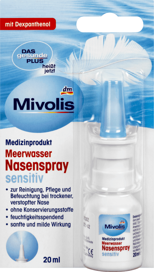 Mivolis Sensitive Nasal Sea Spray, 20 ml