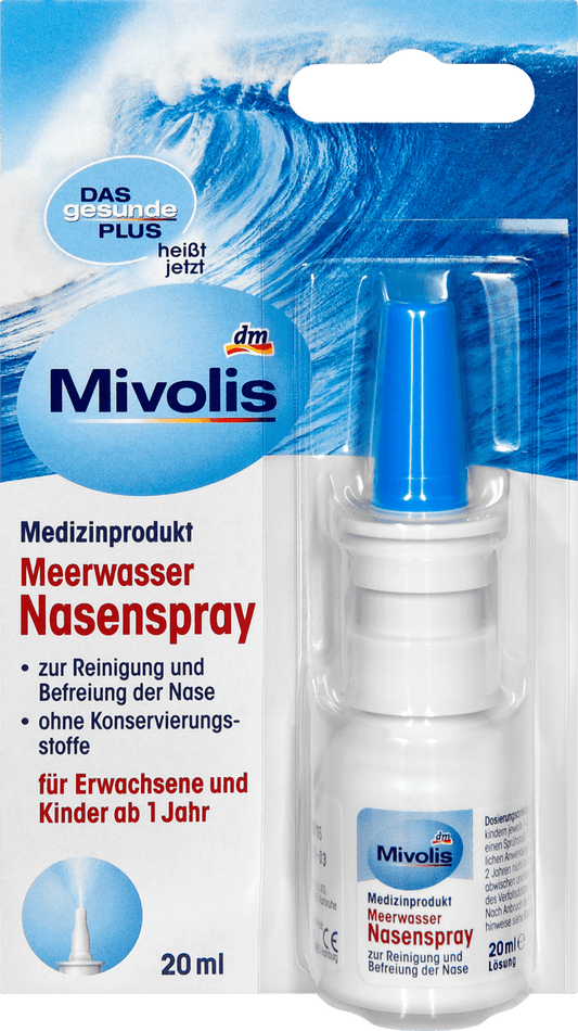 Mivolis nasal spray with sea water, 20 ml