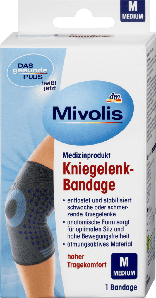Mivolis knee bandage, size M, 1 pc