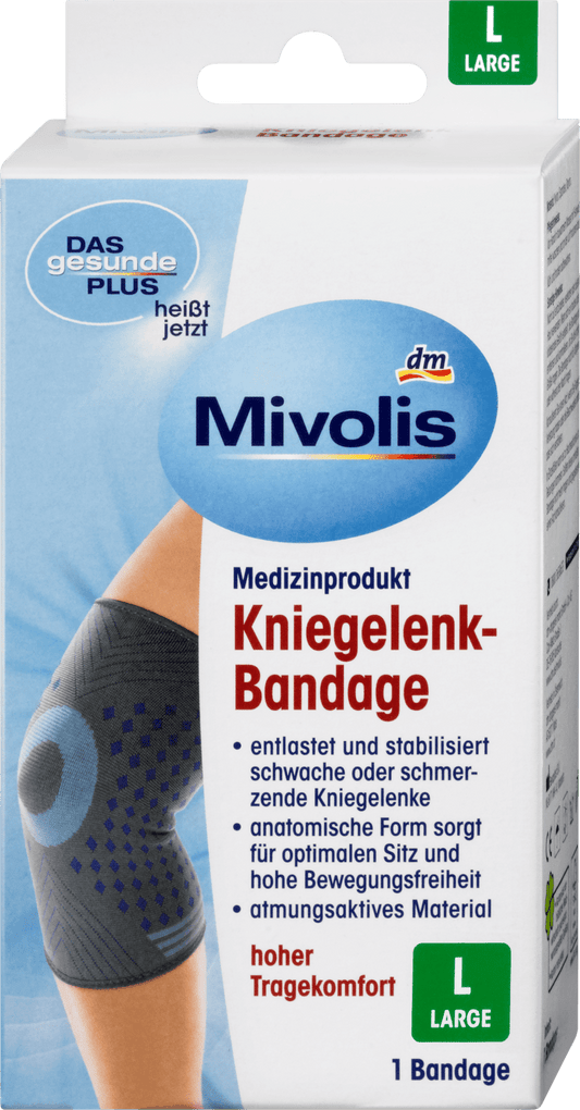 Mivolis knee bandage size L, 1 pc