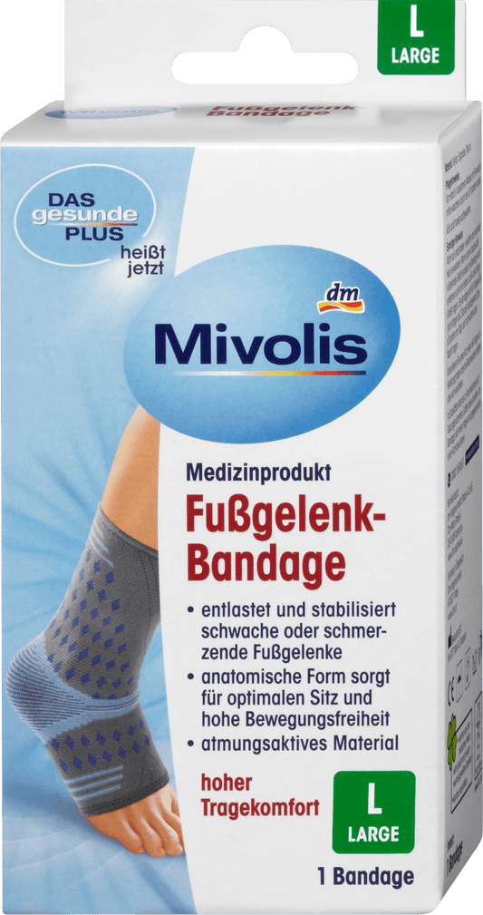 Mivolis ankle bandage size L, 1 pc