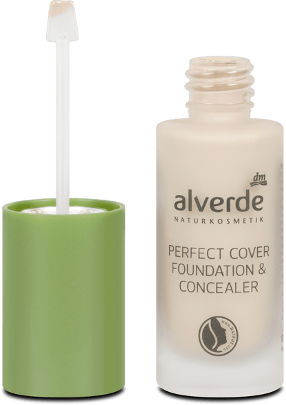 alverde NATURKOSMETIK makeup & concealer Perfect 05, 20 ml