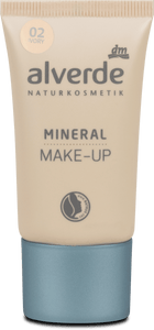 alverde NATURKOSMETIK mineral makeup 02 Ivory, 30 ml