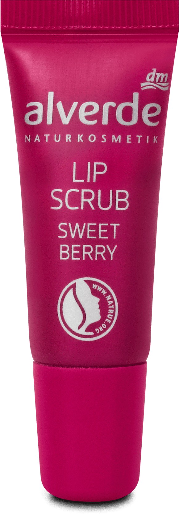 alverde NATURKOSMETIK Sweet Berry Lip Scrub, 8 ml