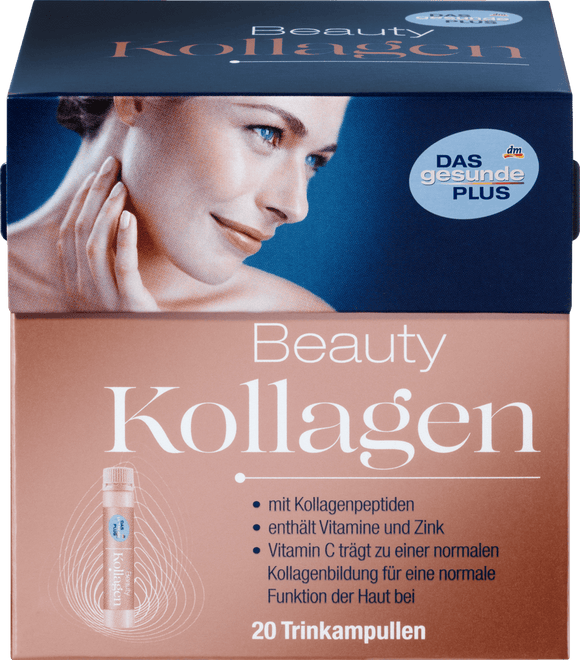 DAS GESUNDE PLUS Beauty Collagen ampules, 20 pcs - mydrxm.com