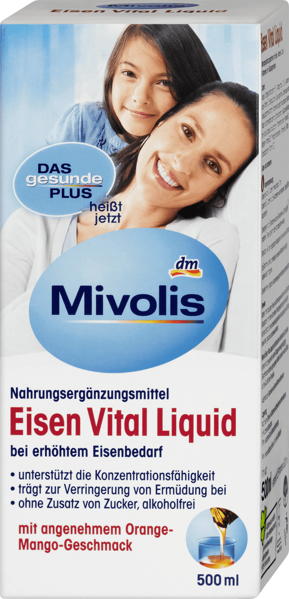 Mivolis Vital iron, 500 ml