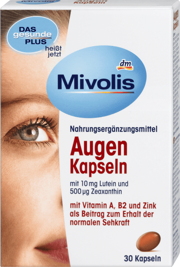 Mivolis capsules for better vision, 30 pcs