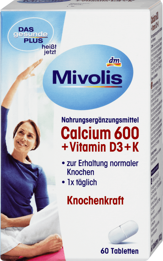 Mivolis calcium + vitamin D3 + vitamin K1 + K2, 30 pcs