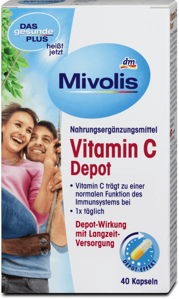Mivolis Vitamin C, 40 capsules