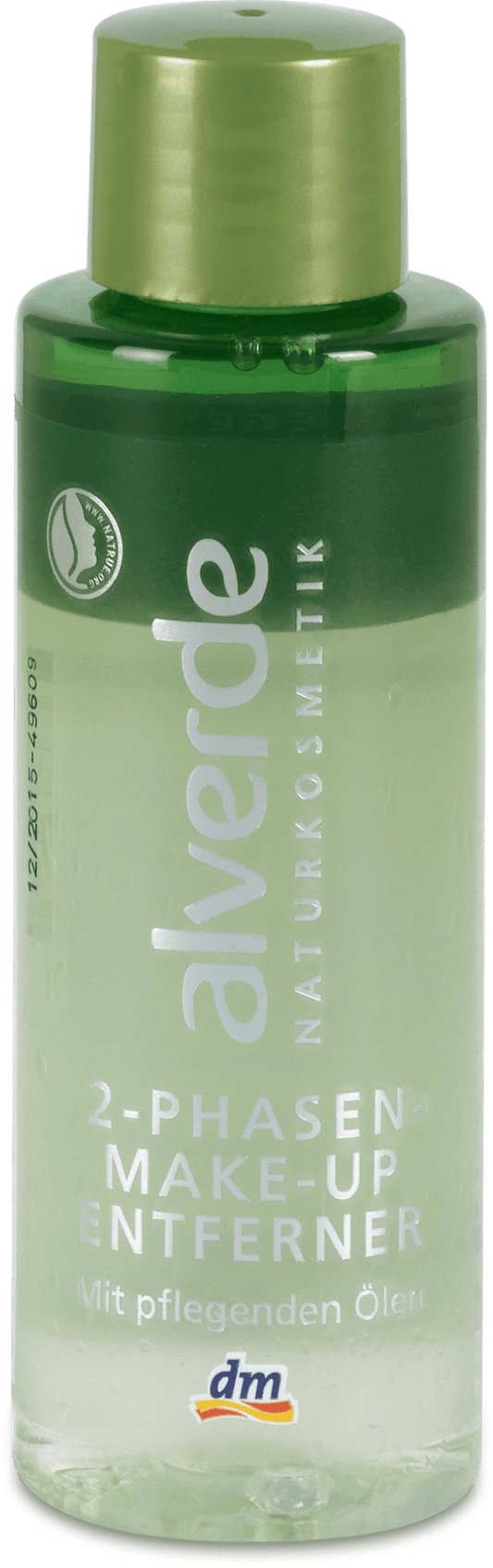 alverde NATURKOSMETIK two-phase make-up remover, 100 ml