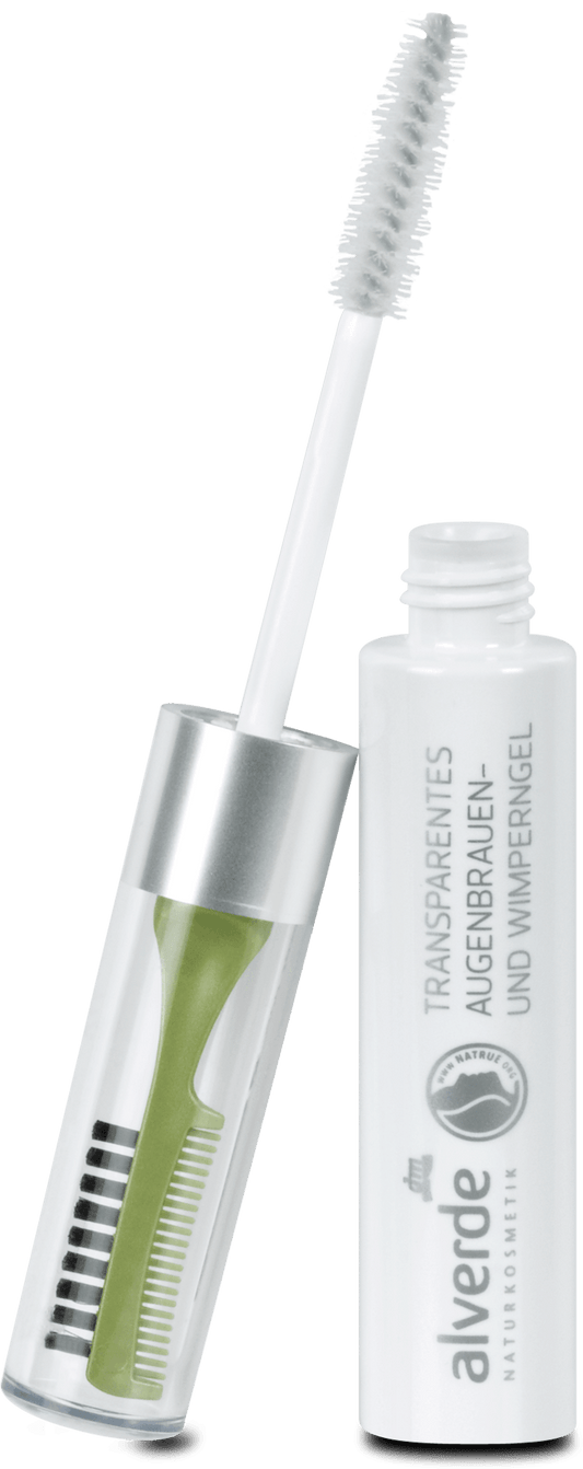 alverde NATURKOSMETIK transparent eyelash and eyebrow gel, 7 ml