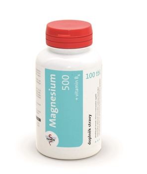 Fagron Magnesium 500 + Vitamin B6 - 100 tablets