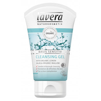 Lavera Basis Sensitive Cleansing Gel 125 ml - mydrxm.com