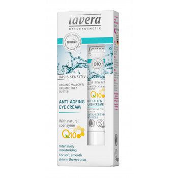 Lavera Basis Sensitive Eye Cream Q10 15 ml - mydrxm.com
