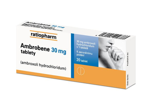 Ambrobene 30 mg 20 tablets cough relief - mydrxm.com
