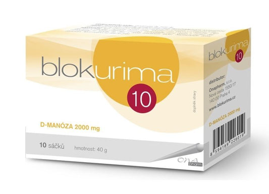 Blokurima 2g D-mannose bags 10x4g