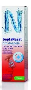 SEPTANAZAL nasal spray for adults 1mg - 10ml