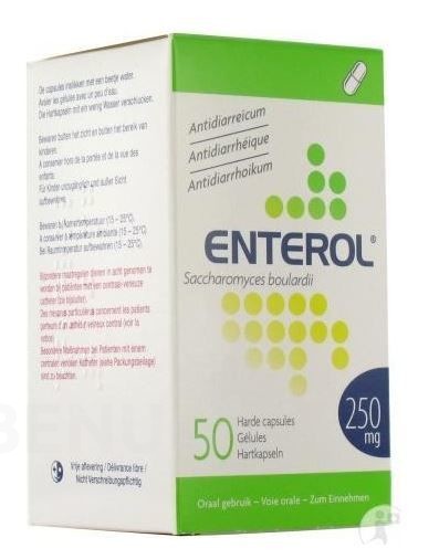 Enterol 250 mg 50 capsules - mydrxm.com
