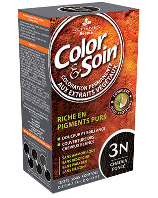 Color & Soin 3N - hair color dark brown 135ml