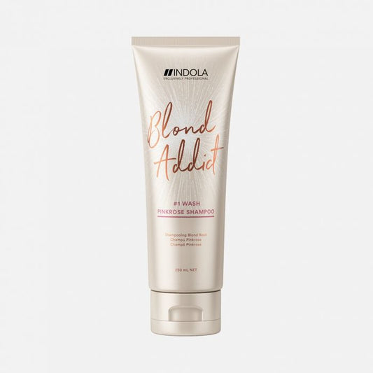 Indola Blond Addict Pinkrose Shampoo 250ml