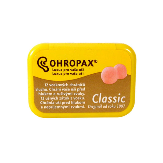 Ohropax Hearing protector Classic Ear plugs 12pcs