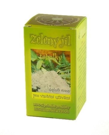 Green clay 56 tablets Zentrichova apatyka-Parma