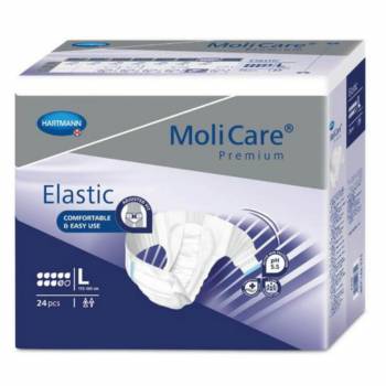 MoliCare Elastic 9 drops size L incontinence briefs 24 pcs