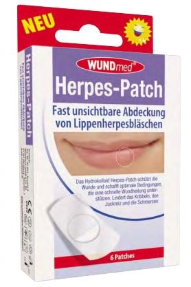 WUNDmed Coldwrap Herpes patch 6pcs