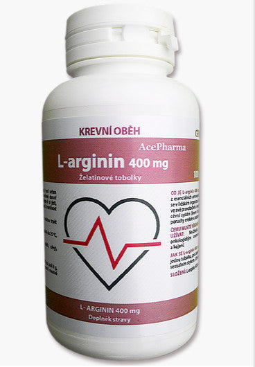 Acefill L-arginine 400mg 100 tablets