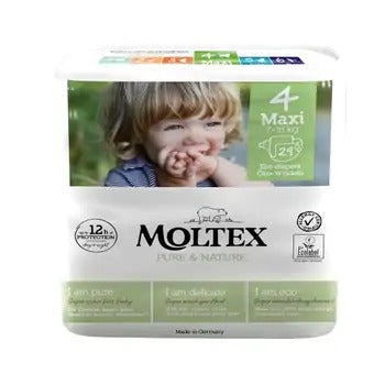 Moltex Pure & Nature Maxi 7-18 kg baby diapers 29 pcs
