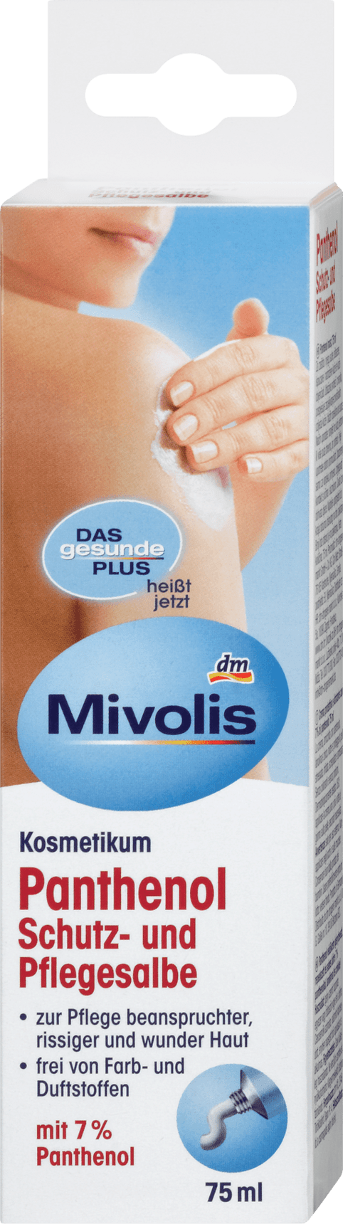 Mivolis care ointment with panthenol, 75 ml