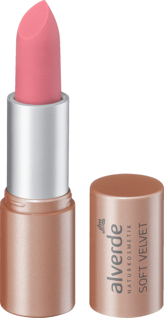 alverde NATURKOSMETIK Lipstick Soft Velvet 10, 8.5 ml