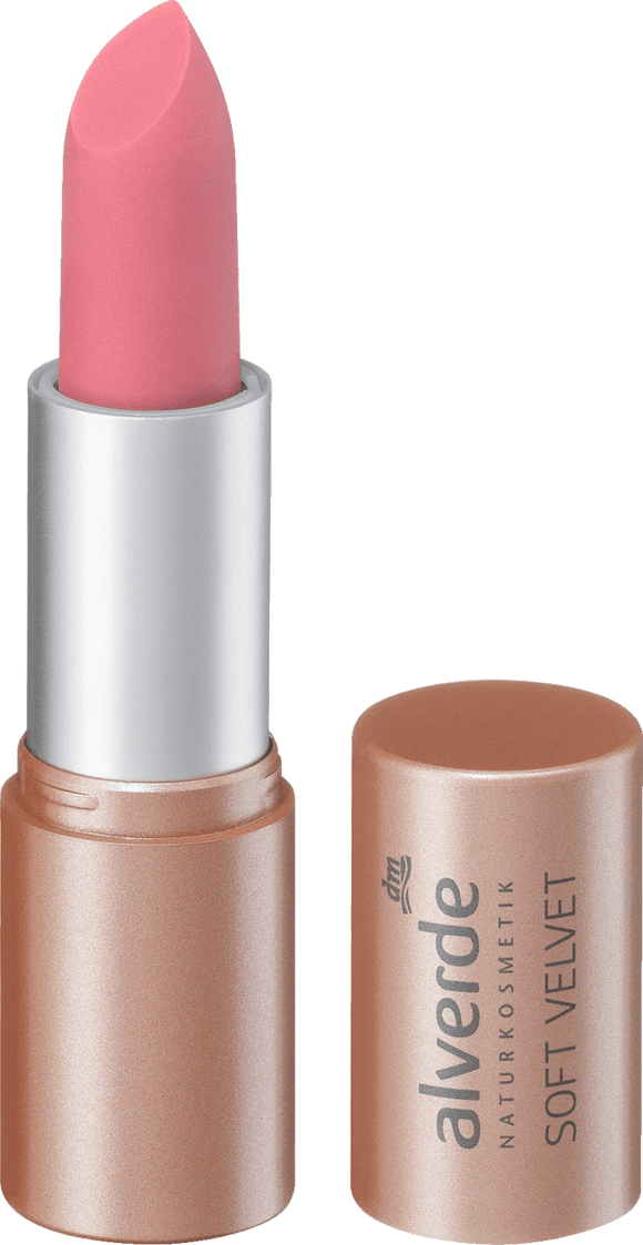 alverde NATURKOSMETIK Lipstick Soft Velvet 10, 8.5 ml