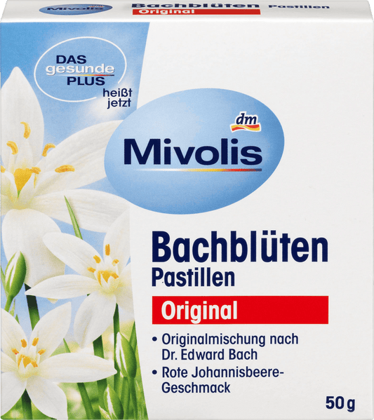 Mivolis Bach flowers, 50 lozenges