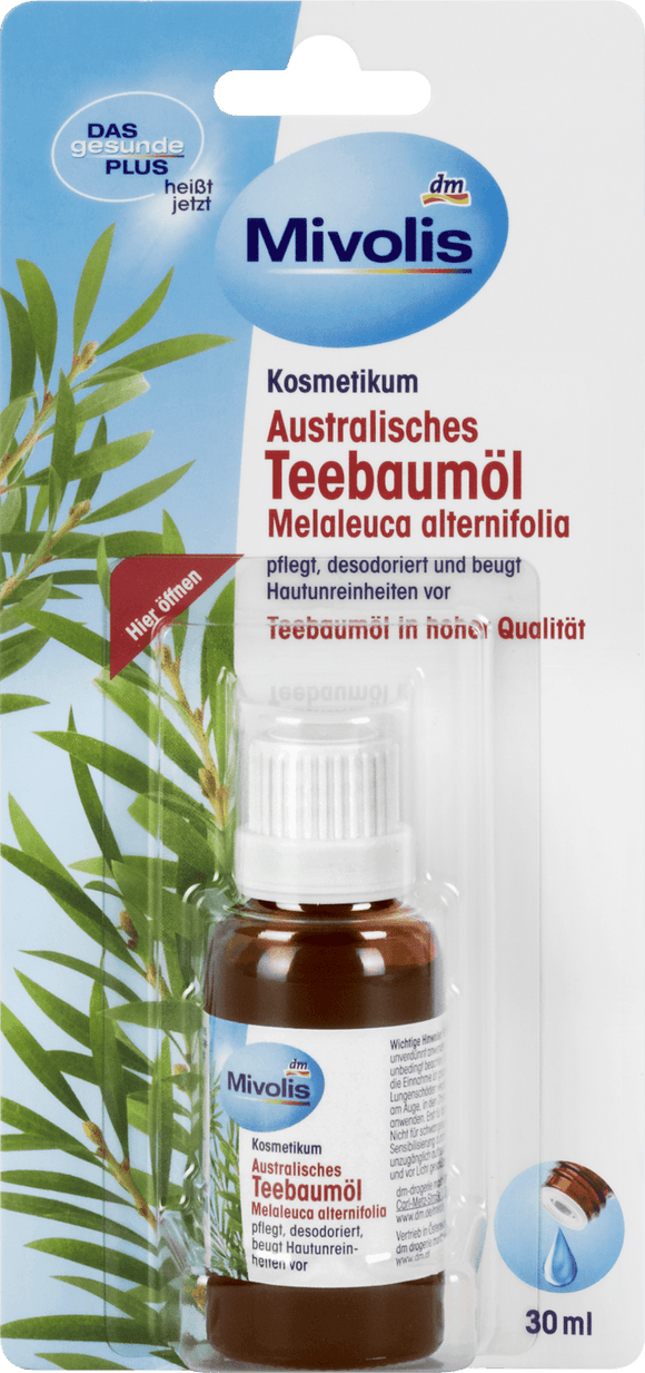 Mivolis Australian tea tree oil, 30 ml