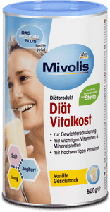 Mivolis diet drink vanilla, 500 g