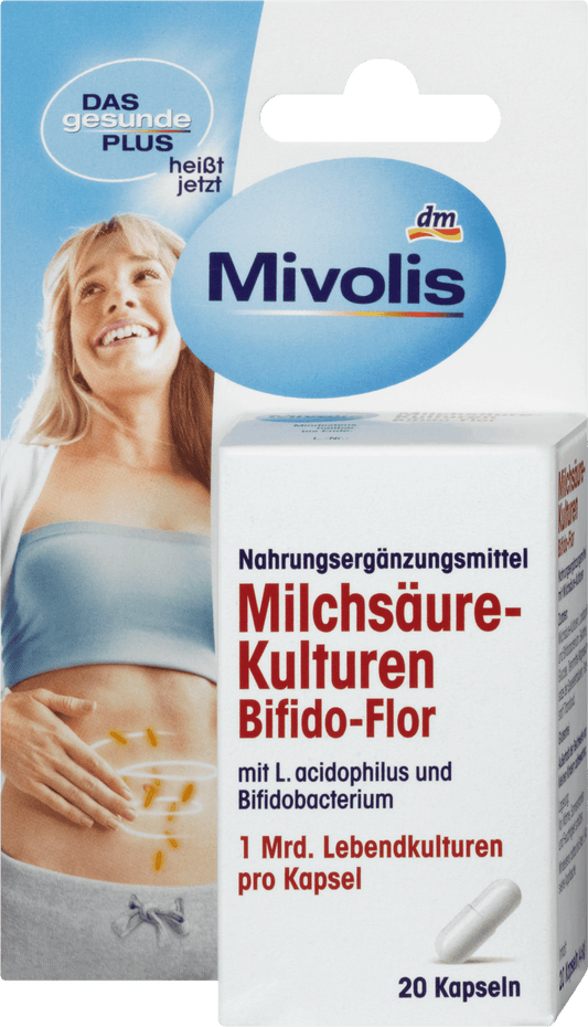 Mivolis milk culture capsules, 20 pcs