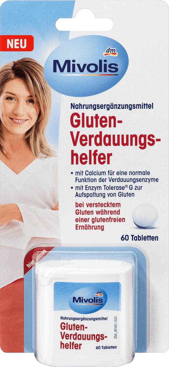 Mivolis gluten digestive tablets, 27 g