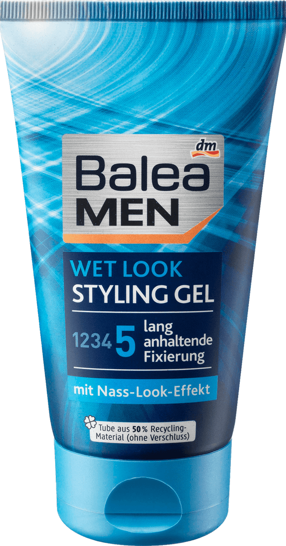 Balea MEN Wet Look Styling Gel, 150 ml