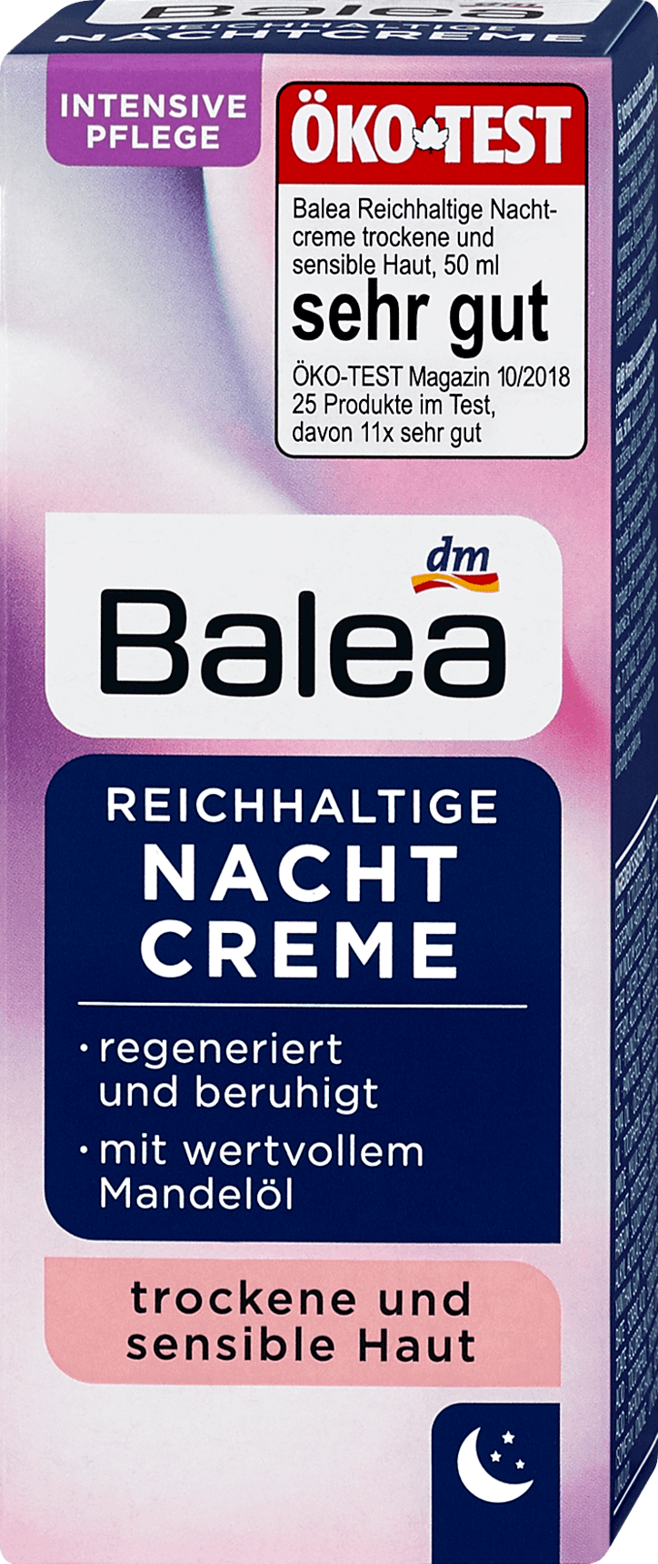 Balea regenerating night cream, 50 ml