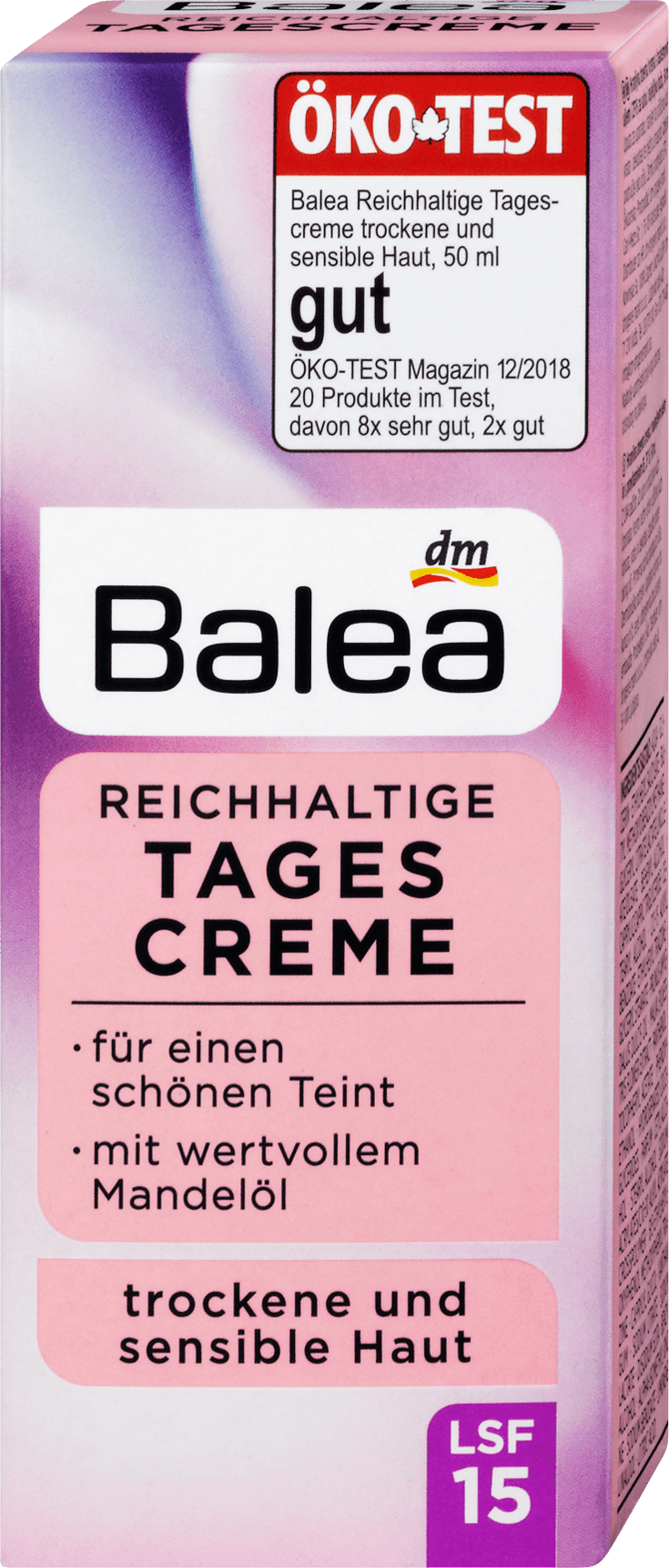 Balea face cream with OF15, 50 ml