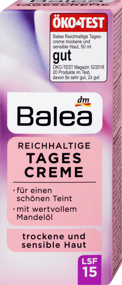Balea face cream with OF15, 50 ml