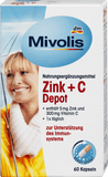Mivolis zinc & vitamin C, 60 capsules
