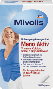 Mivolis Active capsules for menopause treatment, 60 pcs