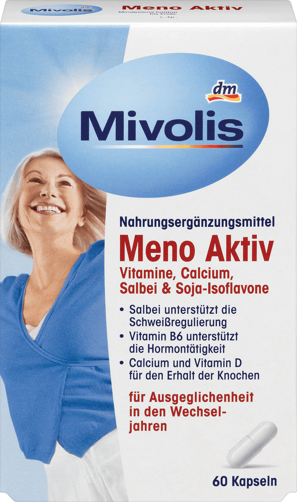 Mivolis Active capsules for menopause treatment, 60 pcs