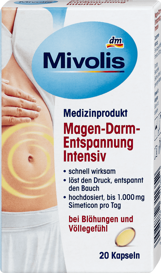 Mivolis for stomach and digestion, 20 capsules