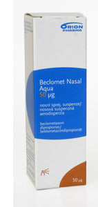 BECLOMET NASAL AQUA 50 mcg, Nasal Spray, 9 ml