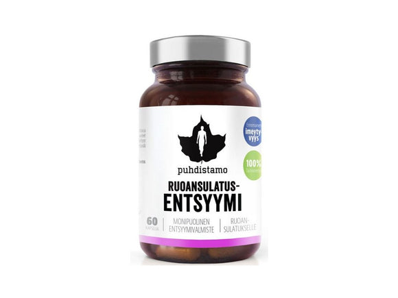Puhdistamo Digestive Enzymes 60 capsules (Digestive enzymes)