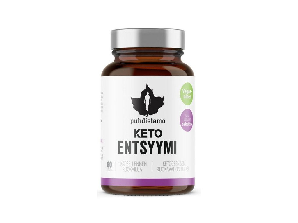 Puhdistamo Keto Enzymes 60 capsules (Keto enzymes + probiotic)