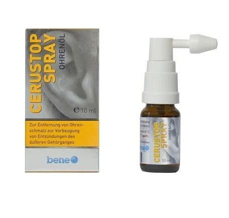 CERUSTOP ear oil spray 10 ml